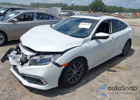 2019 Honda Civic Ex из США, поврежденный, VIN JHMFC1F3XKX007295